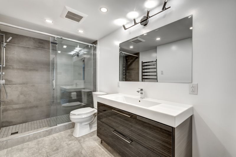 Open-Concept Bathroom Design